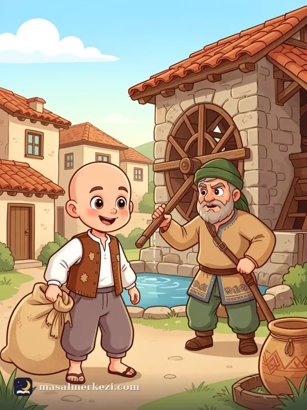 Keloğlan ile Değirmenci