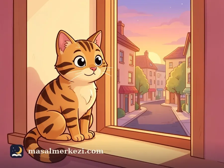 Kedi ile Pencere Pervazı
