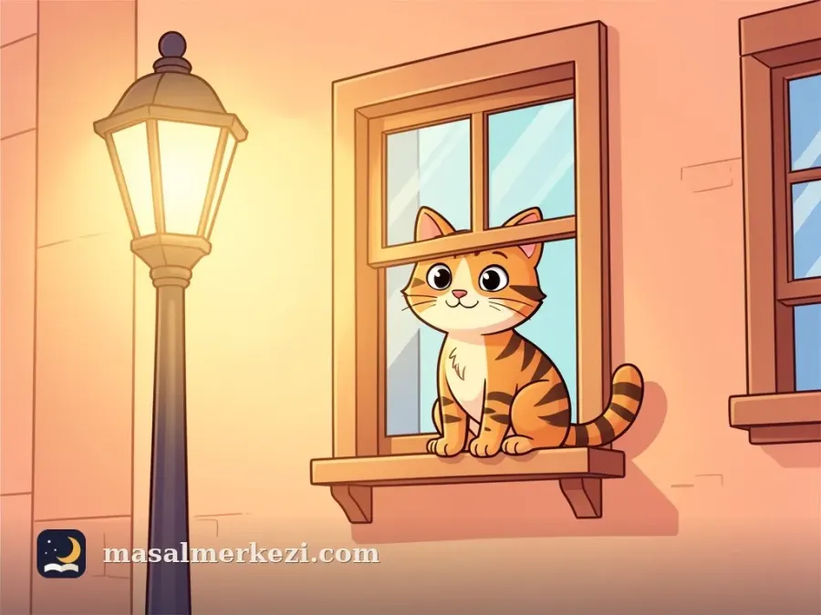 Kedi ile Pencere Pervazı