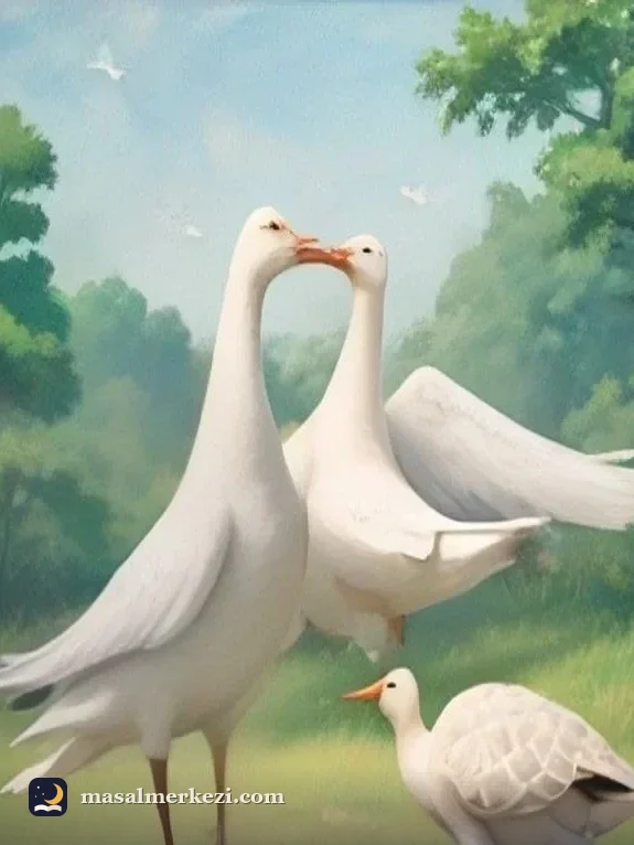Kaplumbağa ile İki Kaz