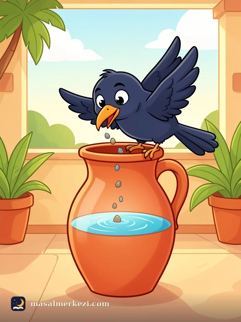 The Crow and the Pitcher