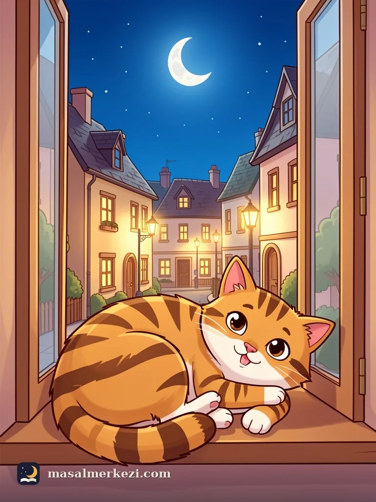 Kedi ile Pencere Pervazı